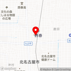 名鉄協商パーキング 西春駅前の地図