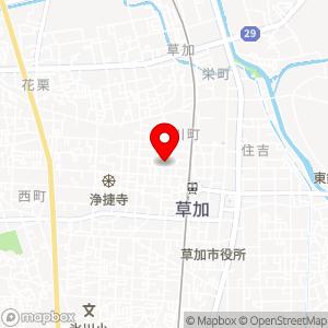 三井のリパーク 草加氷川町第3の地図