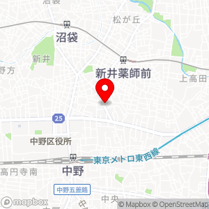 まいばすけっと 上高田2丁目店の地図