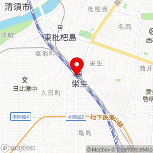 フィール 栄生店の地図