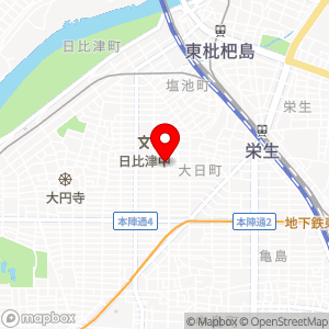 名鉄協商パーキング 高道町の地図
