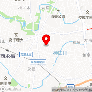 ポプラ スリーエイト 永福北口店の地図