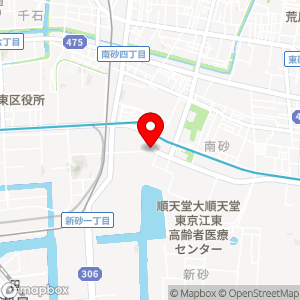 ファミリーマート 江東新砂店の地図