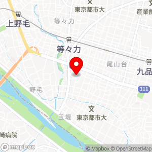 ユアー・パーキング 等々力第6の地図
