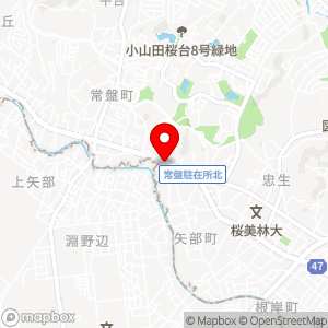 ローソン 町田常盤町店の地図