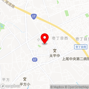 三井のリパーク 西上尾第二団地の地図