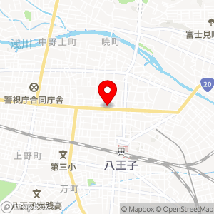 セブン-イレブン 八王子横山町店の地図