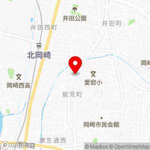 ローソン 岡崎伊賀町店の地図