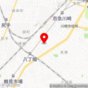 ローソン100 川崎日進町の地図