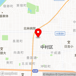 名鉄協商パーキング 中村公園第10の地図