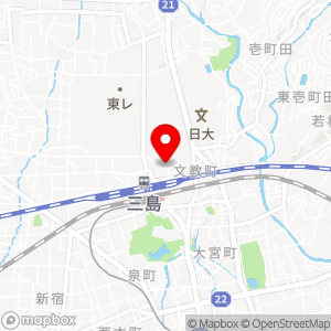 GSパーク 三島駅前の地図