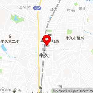 スペース24 チケパ 牛久駅前第4の地図
