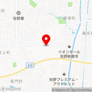 ローソン 佐野高萩南の地図