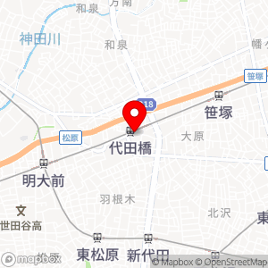 セブン-イレブン 世田谷代田橋駅前店の地図