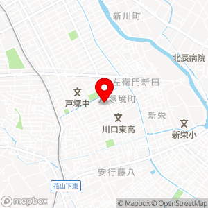 アークセル 川口戸塚境町駐車場の地図
