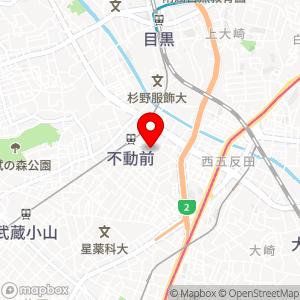 タイムズ 西五反田氷川神社の地図