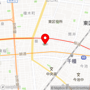 名鉄協商パーキング 布池公園前の地図