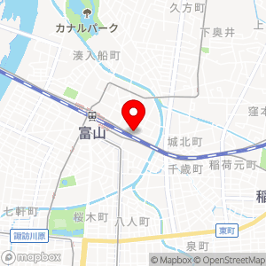 アパホテル富山駅前の地図