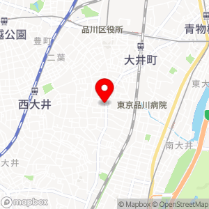 ローソンストア100 大井町店の地図