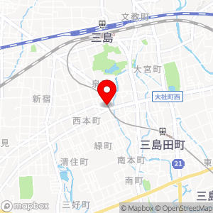 ファミリーマート 三島広小路店の地図