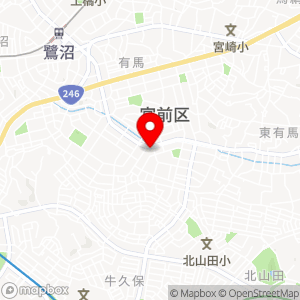 セブン-イレブン 川崎有馬6丁目店の地図