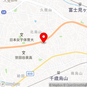 タイムパーキング 北烏山の地図