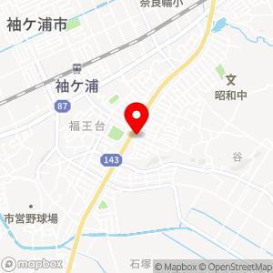 ミニストップ 袖ヶ浦福王台3丁目店の地図