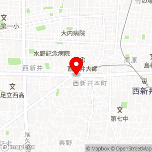 三井のリパーク 西新井本町1丁目第5の地図