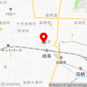 ファミリーマート 岐阜駅北口店の地図