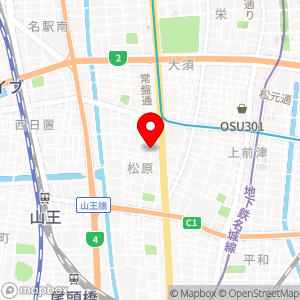 三井のリパーク 名古屋松原の地図