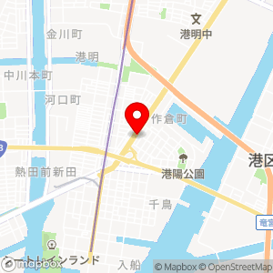 名鉄協商パーキング 港陽3丁目の地図