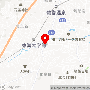 タイムズ JNα東海大前店提携の地図