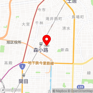 ファミリーマート 新森三丁目店の地図