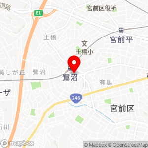 東急ストア フレルさぎ沼店の地図