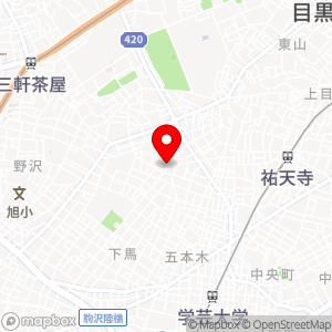 ローソン 下馬四丁目店の地図