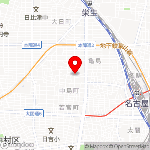名鉄協商パーキング 松原町第3の地図