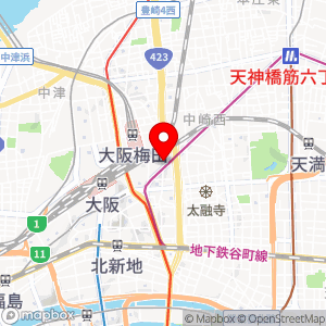 ファミリーマート 梅田角田町店の地図
