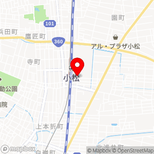 タイムズ 小松駅前の地図