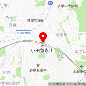 セブン-イレブン 京王永山駅店の地図