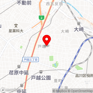 PEN 品川区戸越2丁目の地図