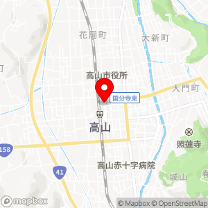 名鉄協商パーキング 高山駅前第2の地図