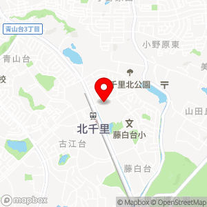 ＯＰＨ北千里駅前　1号棟北側駐車場の地図