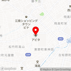 アピタ 江南西店の地図