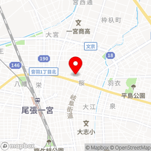 名鉄協商パーキング 一宮松降1丁目第5の地図