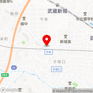 ホワイトピア 千年店の地図