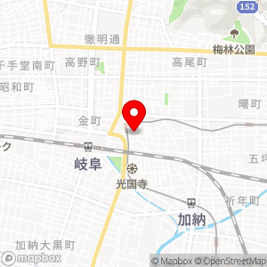 名鉄協商パーキング 名鉄岐阜駅南の地図
