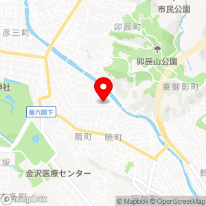 材木町844番2号駐車場の地図