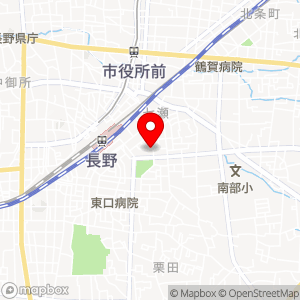 名鉄協商パーキング 長野駅東口の地図