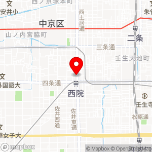 ブーブーパーク 西院第5の地図