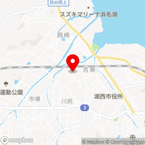 ヒュッゲ湖西市民キャンプ場の地図